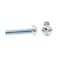 Prime-Line Machine Screw, One-Way, Round Head No. 8-32 X 3/4in Zinc Plated Steel 100PK 9014363 - alternate 2